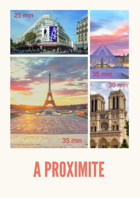 Appart Proche Disneyland Et Paris Daire Noisy-le-Grand Dış mekan fotoğraf